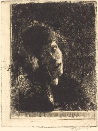 La Muse Accoudée, 1884 von Paul Albert Besnard