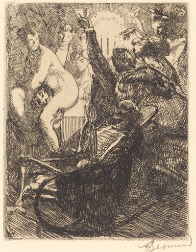 Die Orgie, 1900 von Paul Albert Besnard