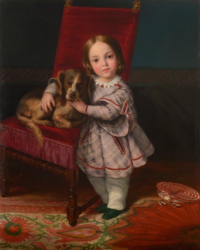 Porträt von Vittoria Balze, 1845 von Paul Balze