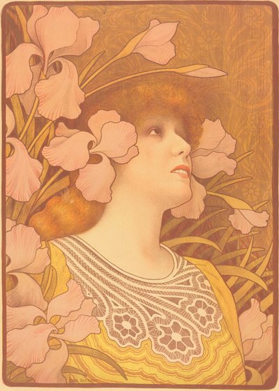 Sarah Bernhardt als Melisande von Paul Berthon