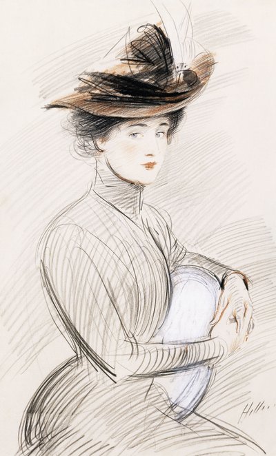 Eine elegante Dame von Paul Cesar Helleu