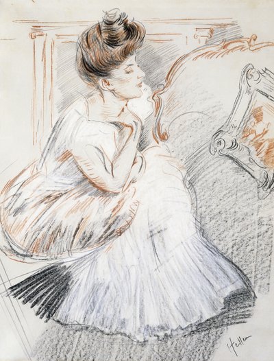 Madame Helleu, ca. 1900-02 von Paul Cesar Helleu