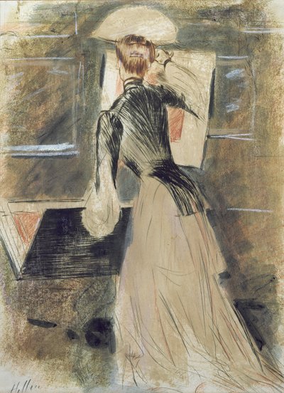 Madeleine Carlier von Paul Cesar Helleu