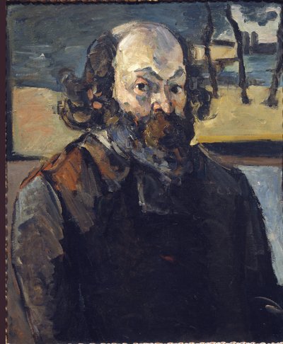 Selbstporträt von Paul Cézanne