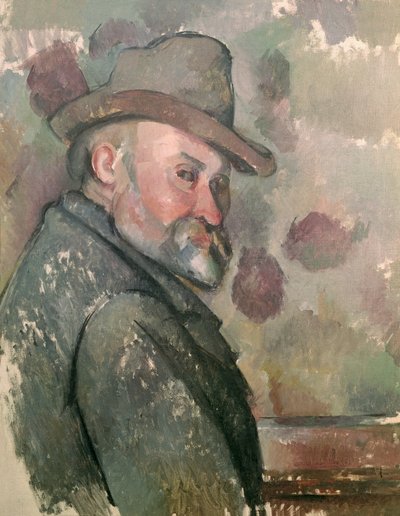 Selbstporträt von Paul Cézanne