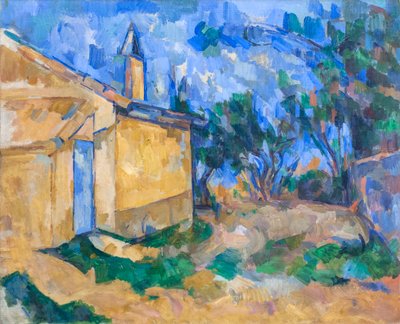 Das Cabanon de Jourdan von Paul Cézanne