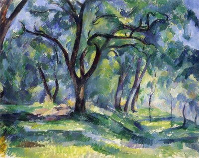 Der Wald von Paul Cézanne