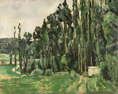 Die Pappeln von Paul Cézanne