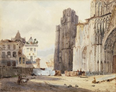 Kölner Dom von Paul Constantin Dominique Tetar van Elven