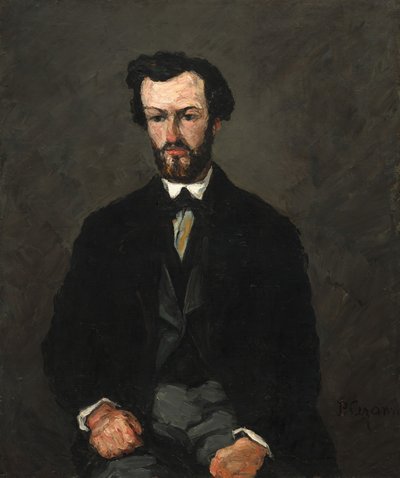 Antony Valabrègue, 1866 von Paul Cézanne