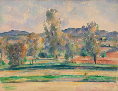 Herbstlandschaft von Paul Cézanne