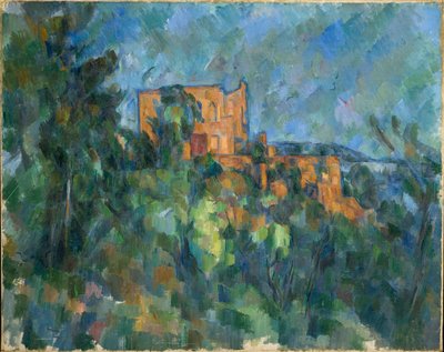 Château Noir, 1903-1904 von Paul Cézanne