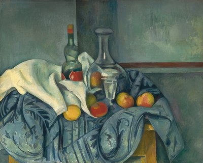 Die Pfefferminzflasche von Paul Cézanne