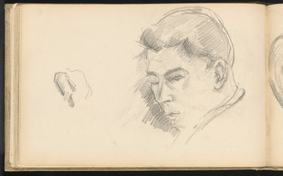 Kopf eines Jungen von Paul Cézanne