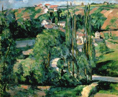 Jalais-Hügel, Pontoise, 1879-81 von Paul Cézanne