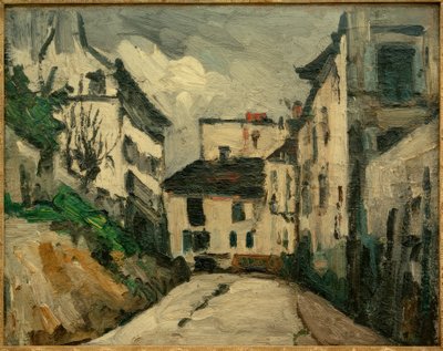 La Rue des Saules à Montmartre von Paul Cézanne