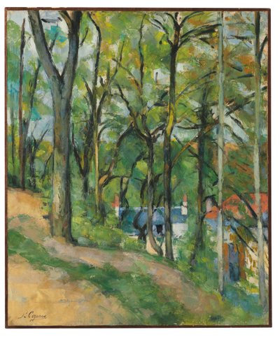 Die Küste Saint-Denis in Pontoise, ca. 1877 von Paul Cézanne