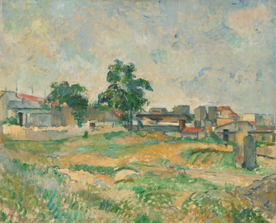 Landschaft bei Paris, ca. 1876 von Paul Cézanne