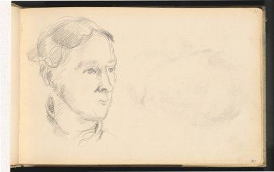 Madame Cézanne von Paul Cézanne