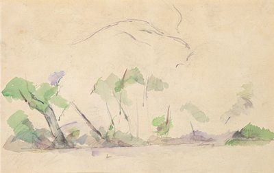 Mont Sainte-Victoire von Paul Cézanne