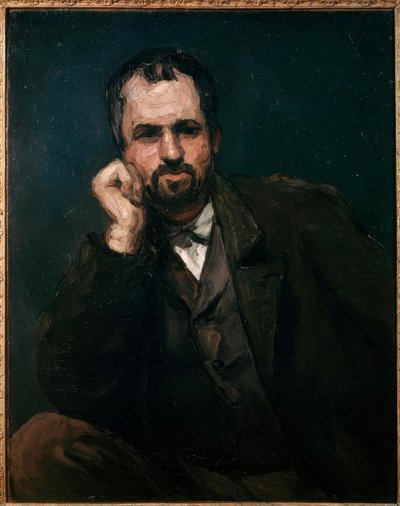 Porträt eines Mannes von Paul Cézanne
