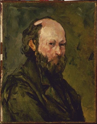 Selbstporträt von Paul Cézanne