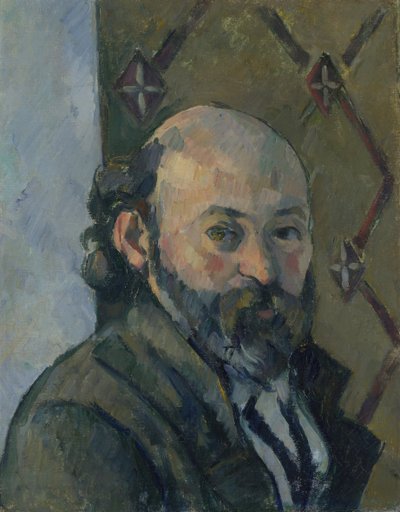 Selbstporträt, um 1880 von Paul Cézanne