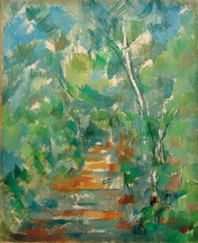 Provenzalischer Wald von Paul Cézanne