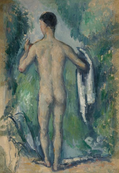 Stehende Badende, von hinten gesehen, 1879-82 von Paul Cézanne