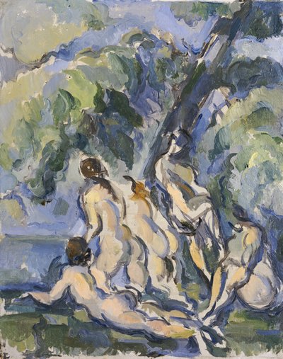 Studie für Les Grandes Baigneuses, ca. 1902-06 von Paul Cézanne