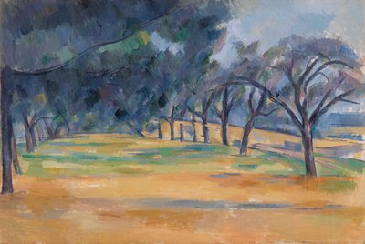 Die Allee in Marines von Paul Cézanne