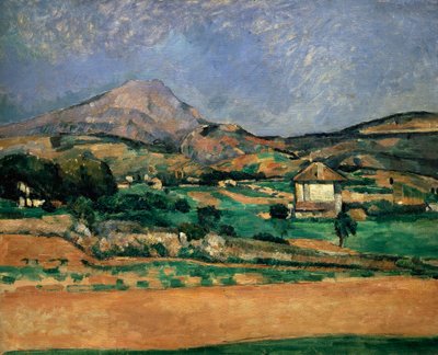Die Ebene des Mont Sainte-Victoire, 1882-1885 von Paul Cézanne