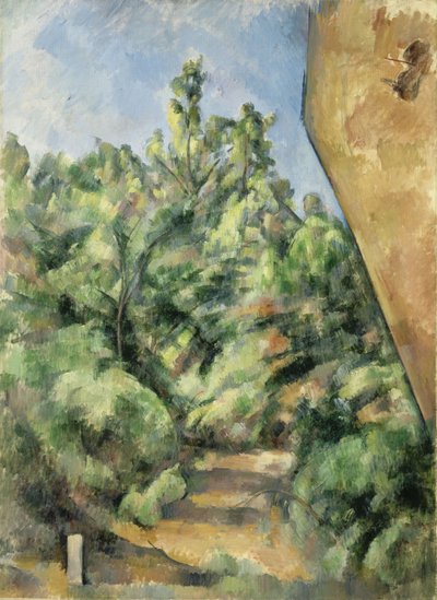 Der Rote Felsen von Paul Cézanne