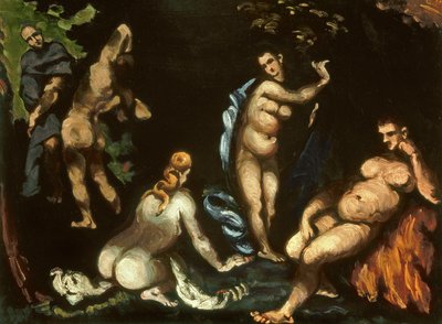 Die Versuchung des heiligen Antonius, ca. 1870 von Paul Cézanne