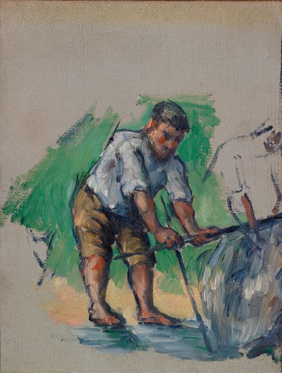 Der Brunnenbohrer von Paul Cézanne