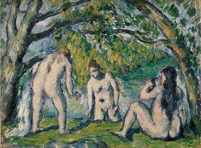 Drei Badende von Paul Cézanne