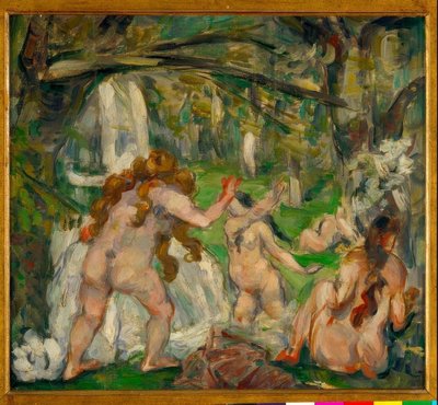 Drei Badende von Paul Cézanne