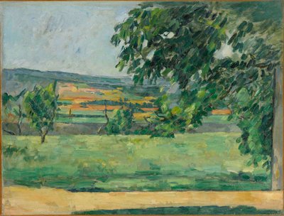 Vue du Jas de Bouffan von Paul Cézanne