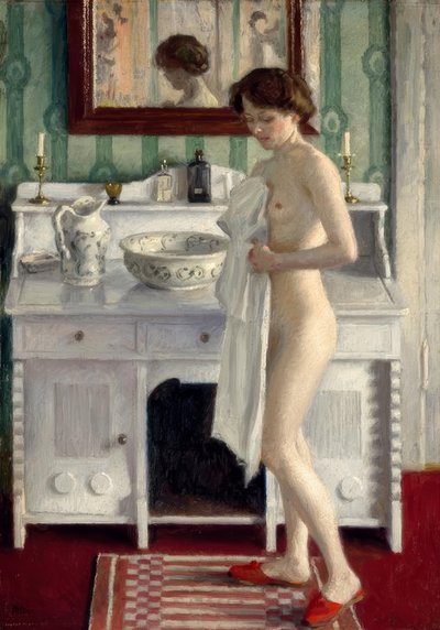 Die Morgentoilette von Paul Fischer