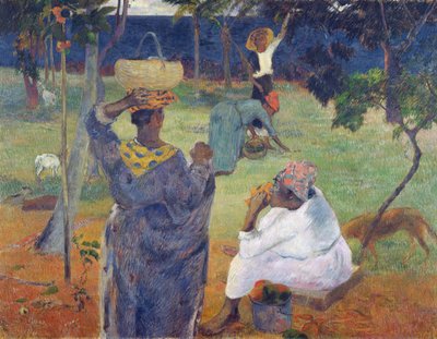 Unter den Mangobäumen von Paul Gauguin