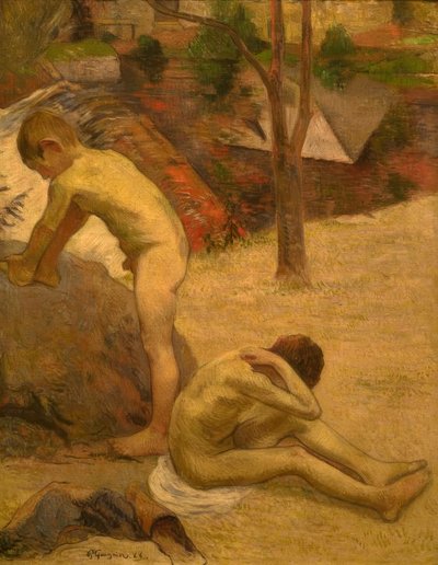 Badende bretonische Knaben von Paul Gauguin