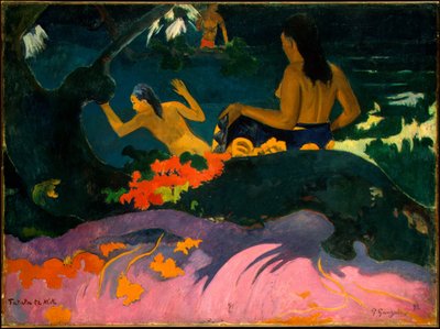 Am Meer (Fatata te Miti) von Paul Gauguin
