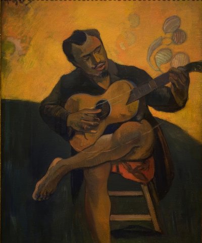 Der Gitarrenspieler von Paul Gauguin