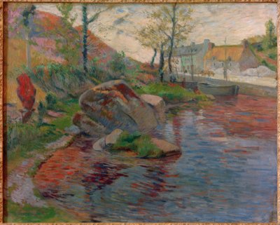 Der Hafen von Pont-Aven von Paul Gauguin
