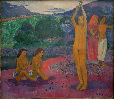 Die Beschwörung von Paul Gauguin