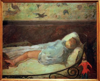Die kleine Träumerin von Paul Gauguin