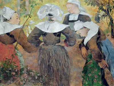 Vier bretonische Frauen, 1886 von Paul Gauguin
