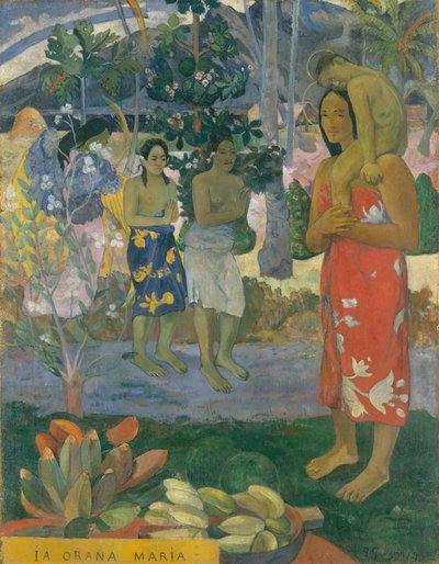 Ia Orana Maria (Gegrüßet seist du, Maria) von Paul Gauguin