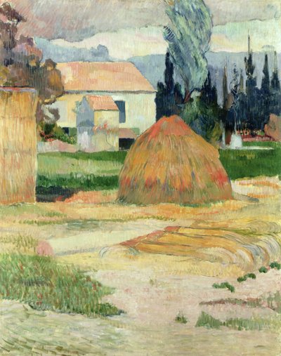 Landschaft bei Arles von Paul Gauguin