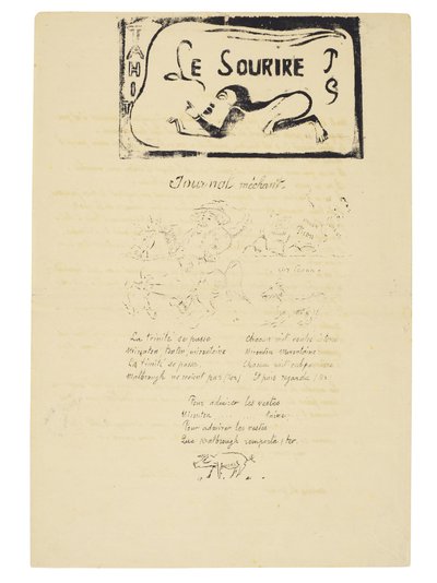 Das Lächeln von Paul Gauguin
